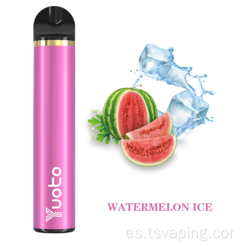 Cápsula de vape desechable de Yuoto 1500 Hot Popular 1500